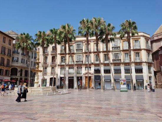 Piso Plaza De Las Flores Málaga Exteriör bild