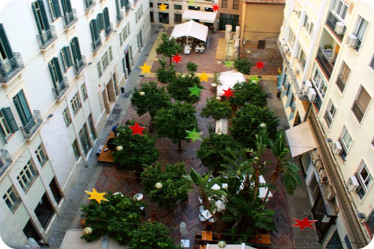 Piso Plaza De Las Flores Málaga Exteriör bild